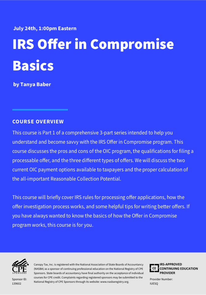 Oic basics courses